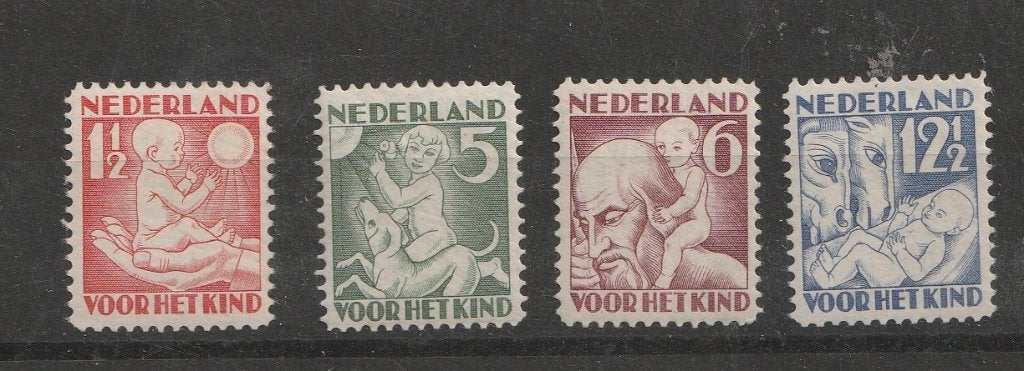 232-235 1930 Kinderzegels MNH, Ophalen of Verzenden, T/m 1940, Postfris