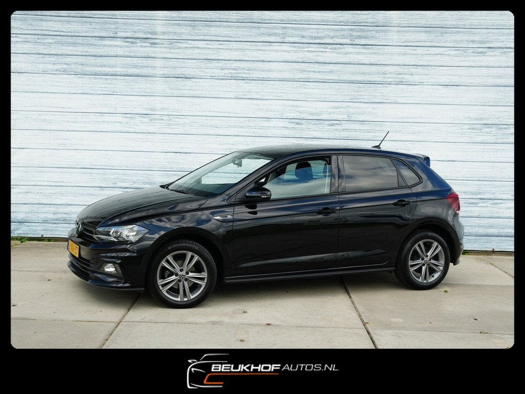 Volkswagen Polo 1.0 TSI R-Line Edition Carplay, Auto's, Voorwielaandrijving, Gebruikt, LED verlichting, Origineel Nederlands