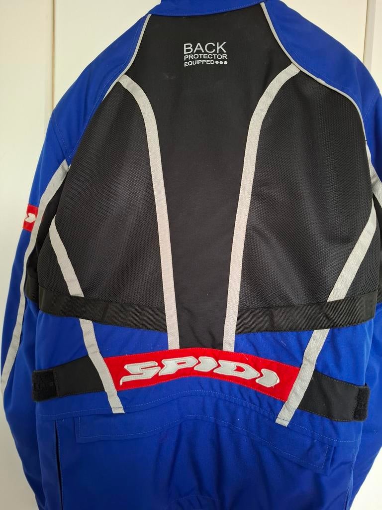 Spidi motorjas met binnenjas, maat M, in goede staat, Ophalen, Jas | textiel, Heren, Spidi on track