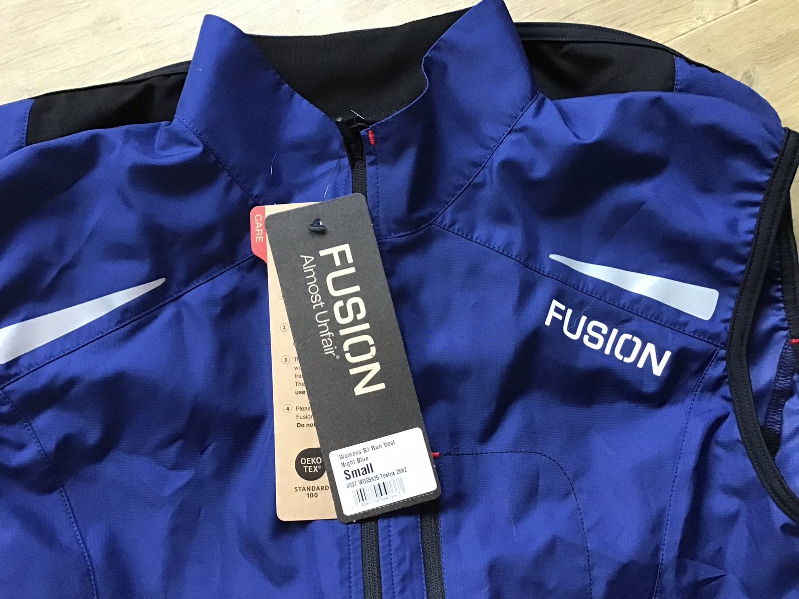 Fusion hardloop bodywarmer maat S, Overige merken, Nieuw, Ophalen of Verzenden, Kleding