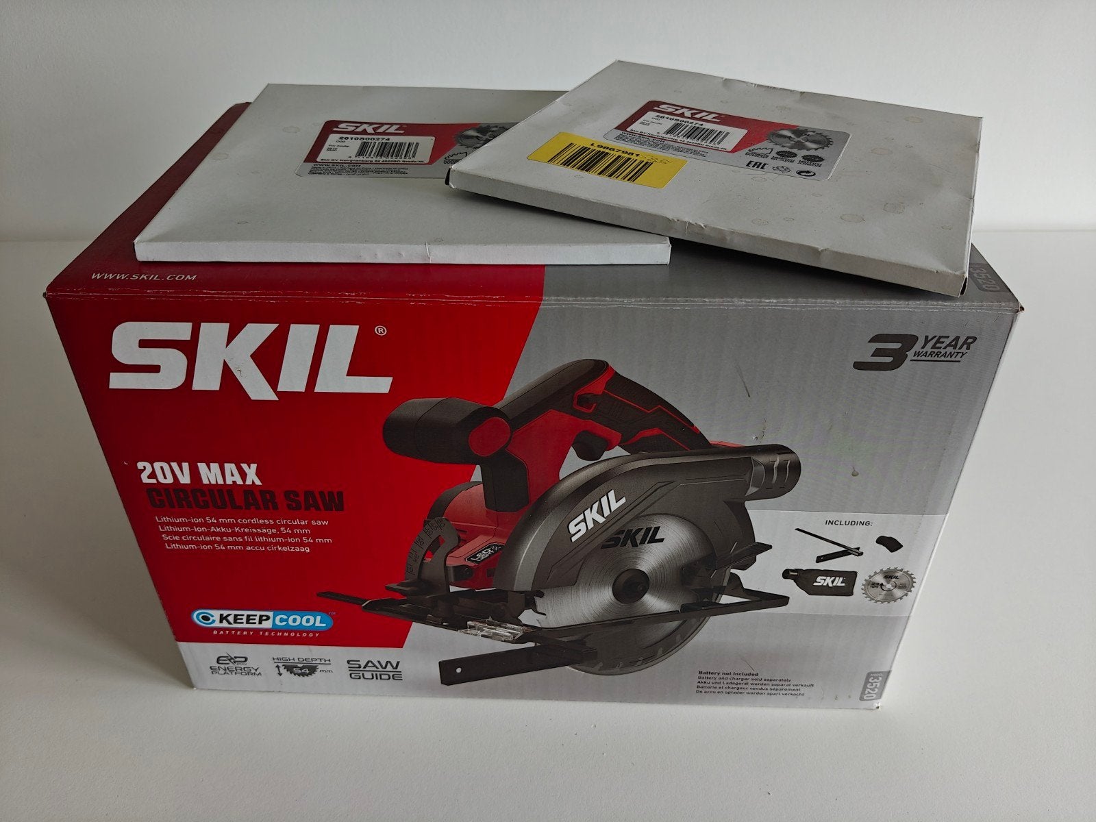 SKIL 3520 CA 20V Cirkelzaag, Doe-het-zelf en Verbouw, Gereedschap | Zaagmachines, Nieuw, Cirkelzaag, Minder dan 600 watt, 30 tot 70 mm