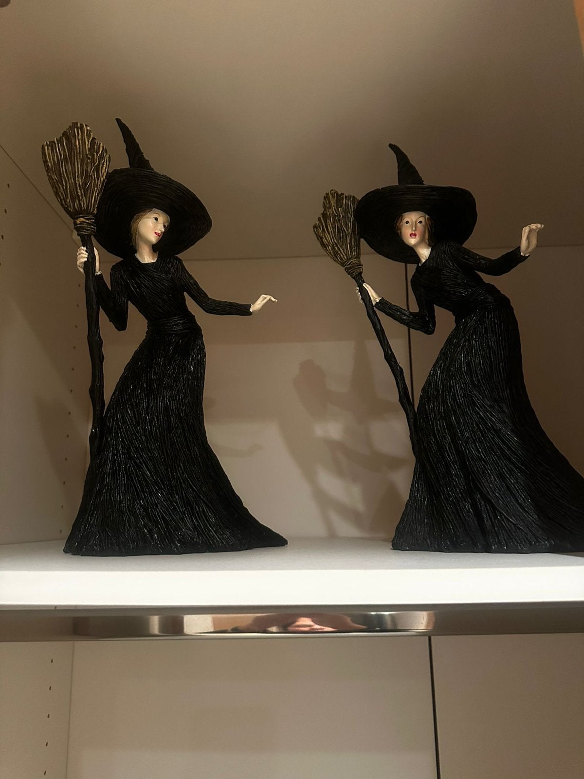 Heksen Halloween beelden 2 stuks Nieuw, Verzamelen, Beelden en Beeldjes, Ophalen of Verzenden, Nieuw