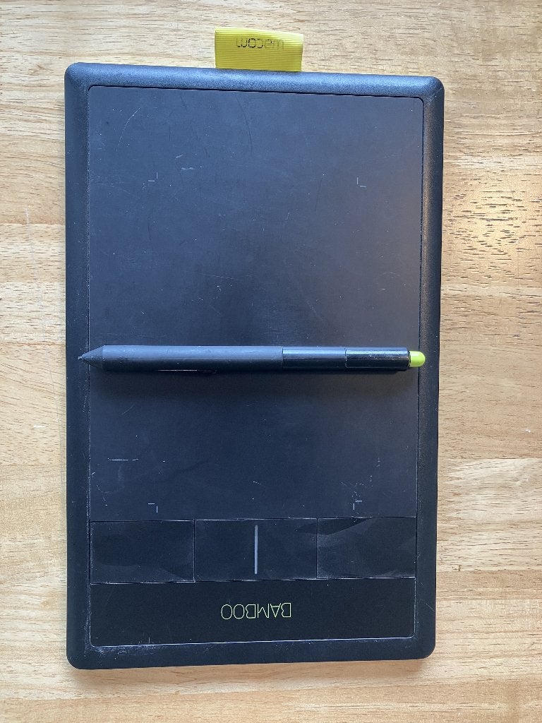 Bamboo Tablet, Computers en Software, Tekentablets, Ophalen of Verzenden, Gebruikt, Bedraad, Wacom