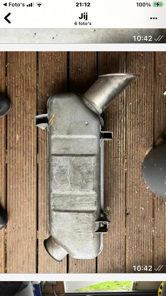 Gebruikte uitlaatdemper voor auto, Ophalen, Gebruikt, Universele onderdelen