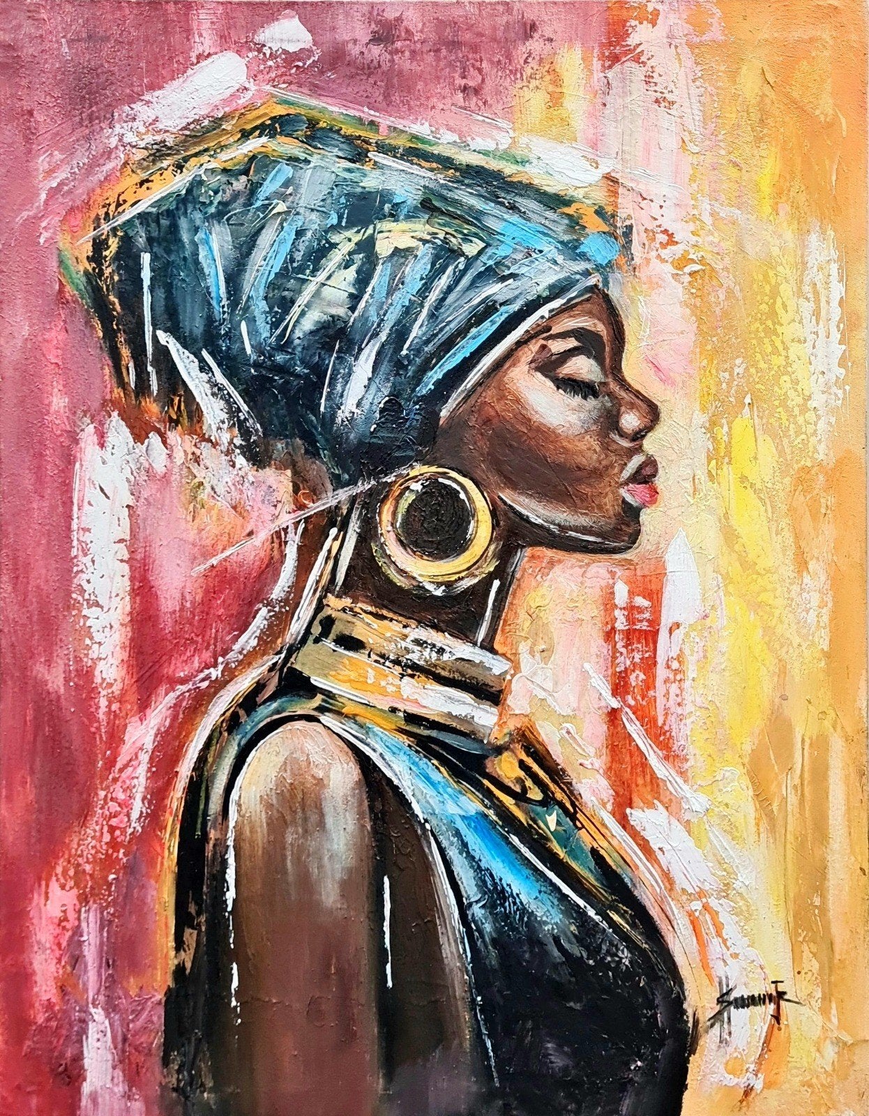 Elegance en profil (Ibrahim Sesay Jr.), Ophalen