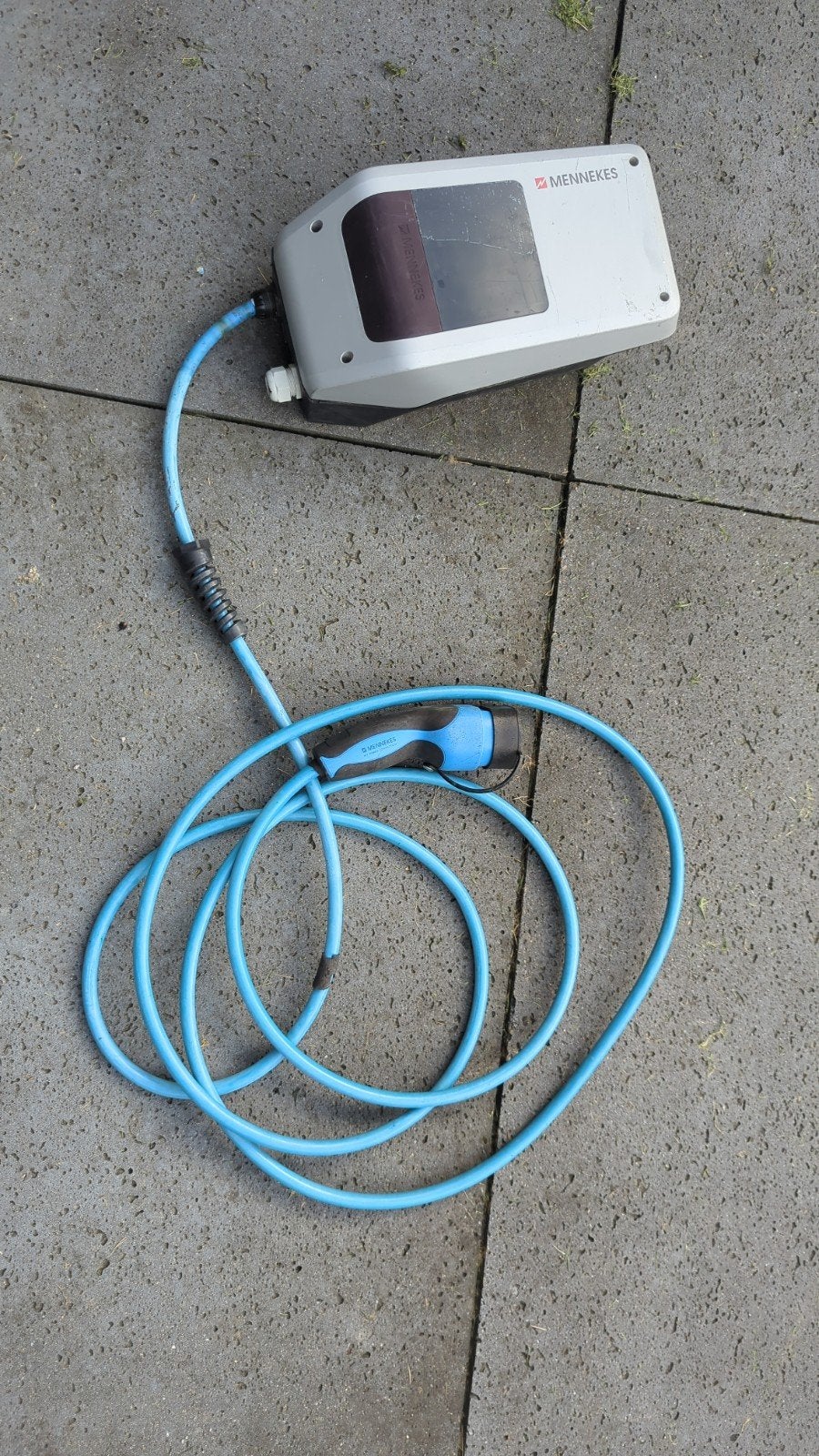 Mennekes Laadpaal voor wand of paal - Werkt prima, Auto diversen, Laadpalen, Ophalen, Laadpaal