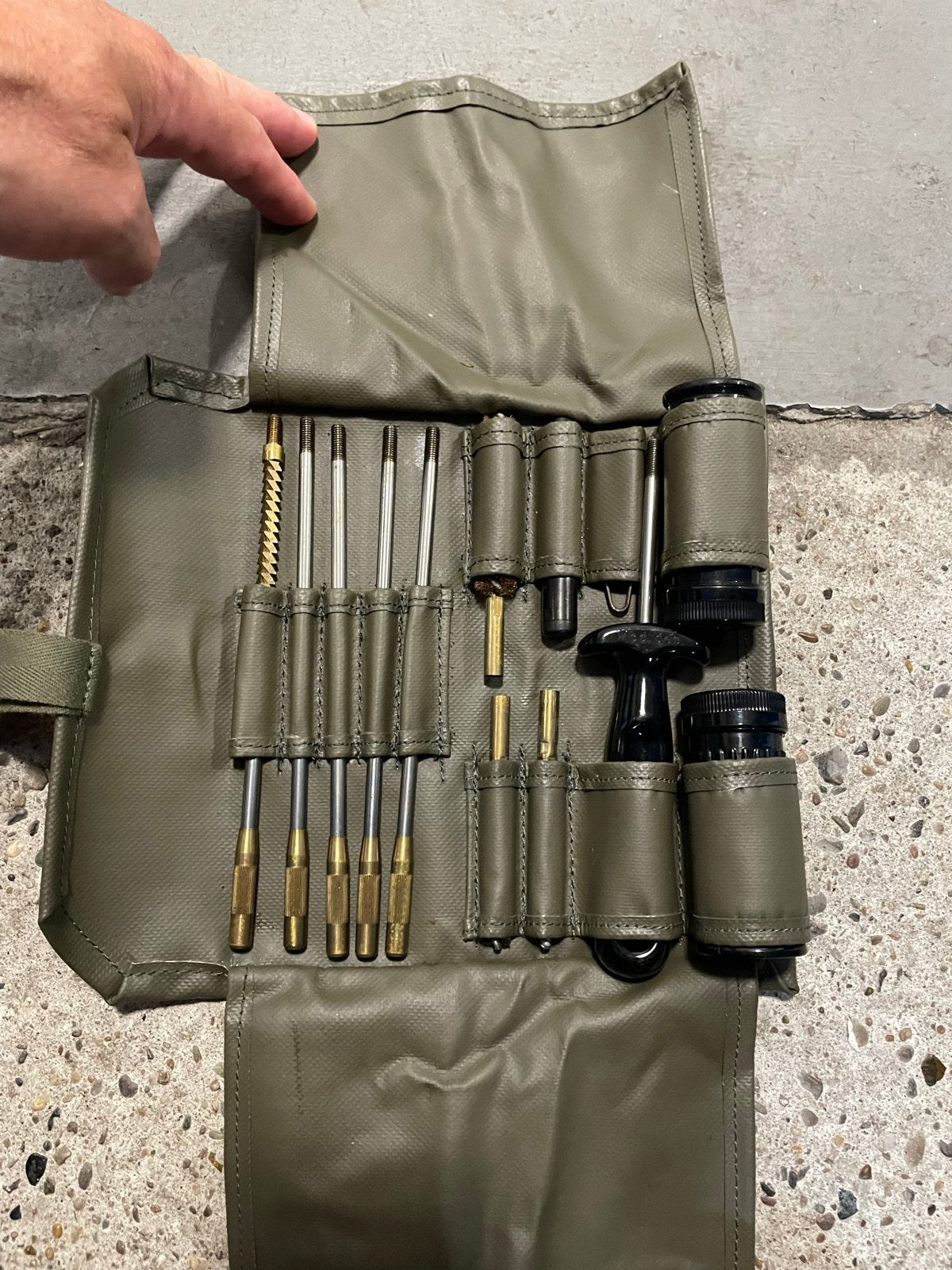 Onderhoudsset Zwitsers geweer Stg 57 - Compleet & Nieuw, Ophalen of Verzenden, Landmacht, Overige gebieden, Overige typen