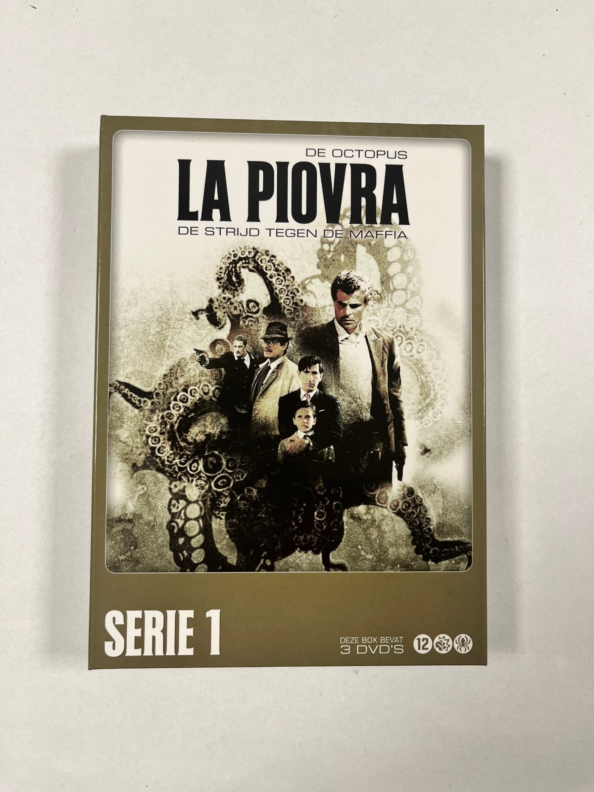 La Piovra (serie 1) strijd tegen de maffia NL-DVD, Cd's en Dvd's, Dvd's | Tv en Series, Seizoen 1, Misdaad, Nederlands, Ophalen of Verzenden