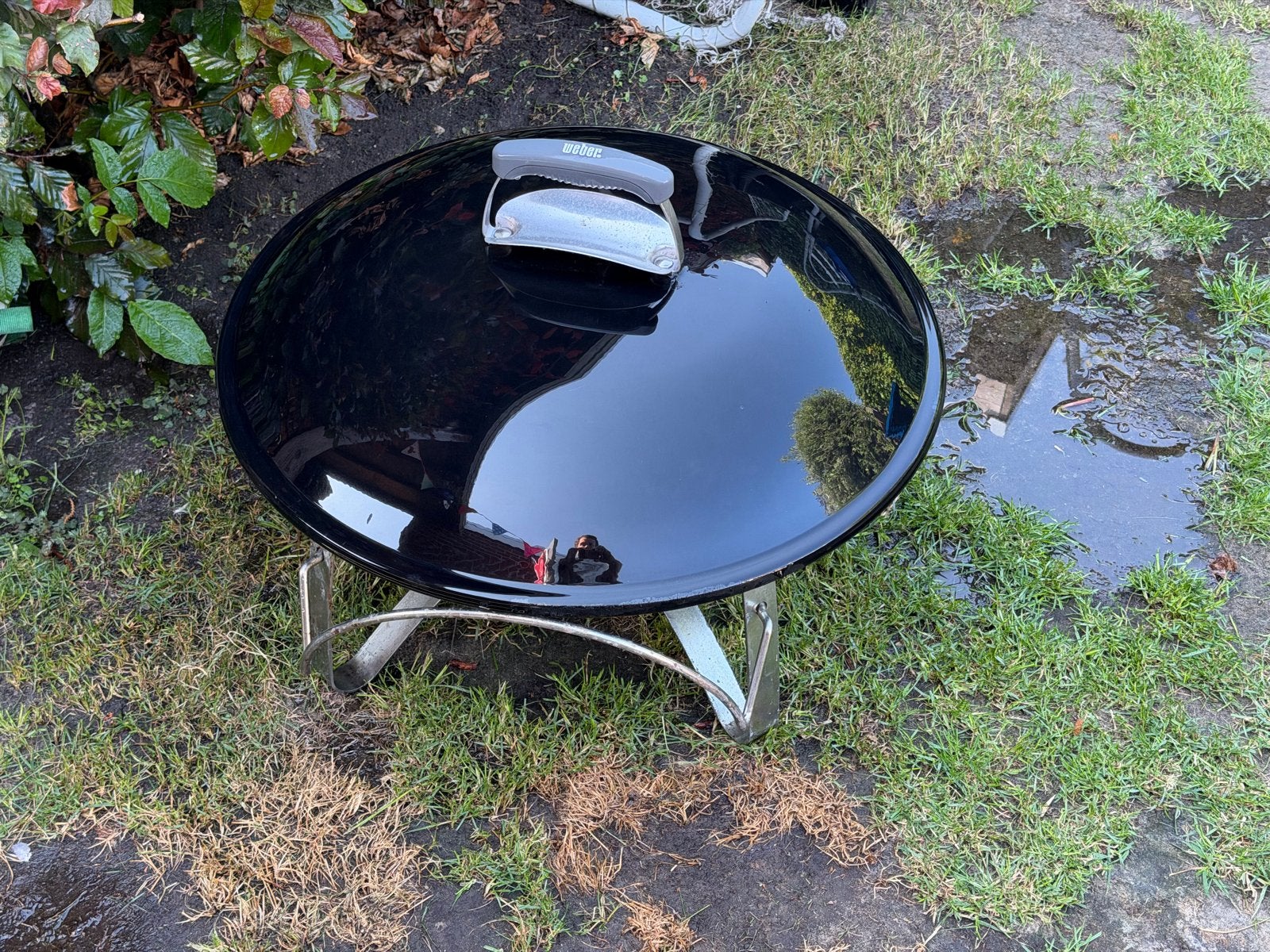 Weber vuurschaal - Zwart, inclusief deksel, Tuin en Terras, Vuurkorven, Ophalen, Zo goed als nieuw, Vuurkorf
