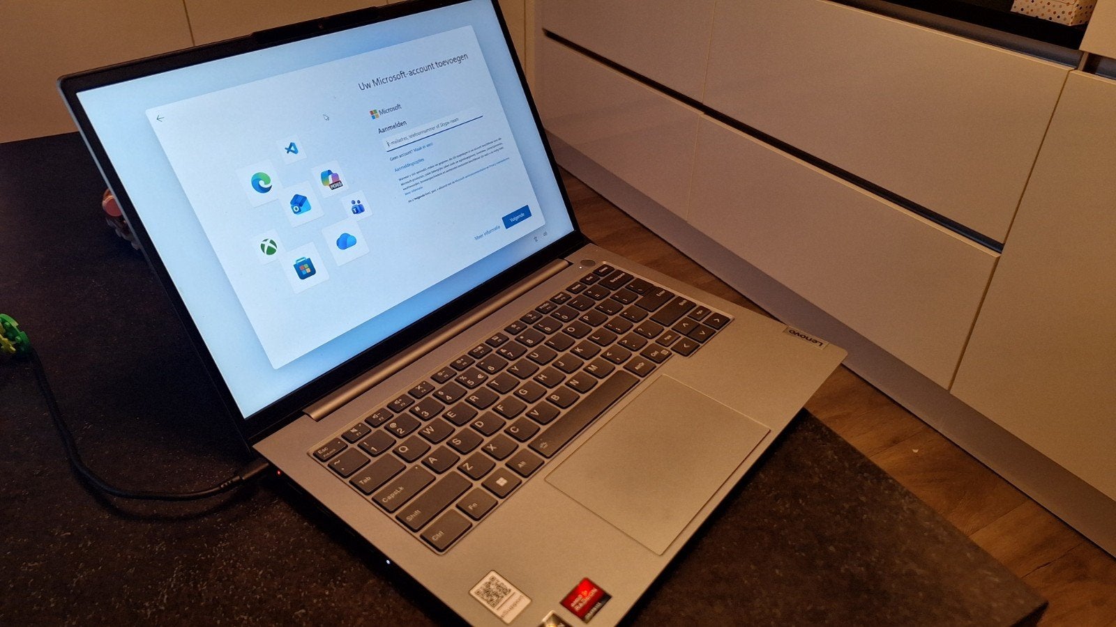 Lenovo ThinkBook 14 G6 ABP, Computers en Software, Windows Laptops, 256 GB, Qwerty, 14 inch, Ophalen of Verzenden