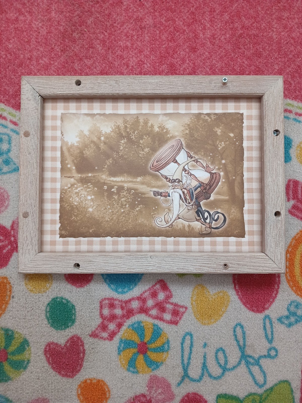 **Unieke schilderij van Klaas Vaak – Efteling Bosrijk *, Verzamelen, Ophalen of Verzenden, Overige typen