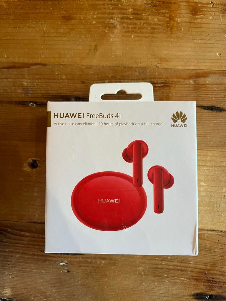 Huawei FreeBuds 4i rood, Audio, Tv en Foto, Koptelefoons, Ophalen of Verzenden, Nieuw, Overige merken, Draadloos