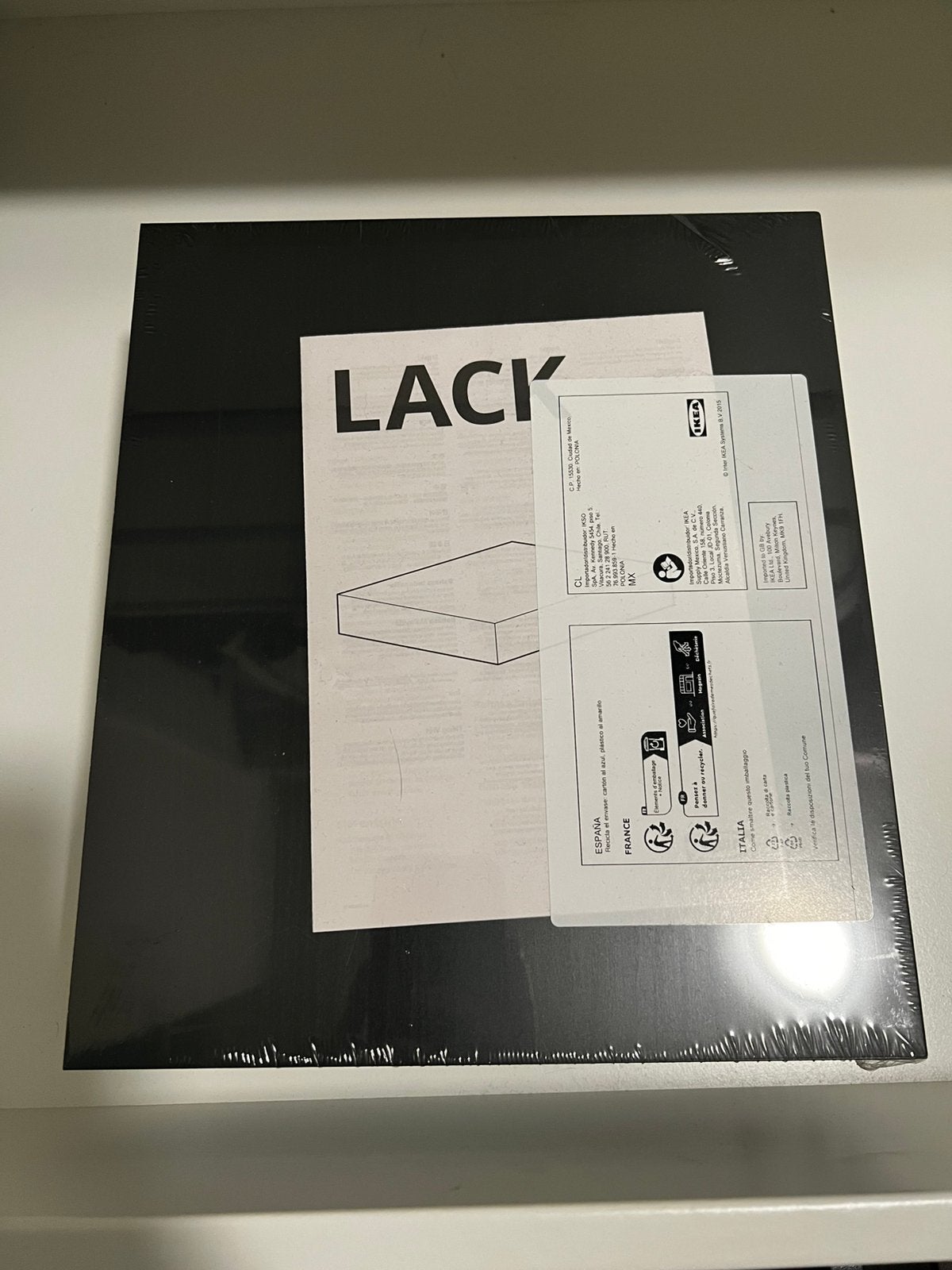 5x Lack ikea plank, Huis en Inrichting, Ophalen, Zo goed als nieuw