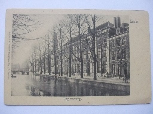 P281 Leiden - Rapenburg, Verzenden, Voor 1920, Ongelopen, Zuid-Holland