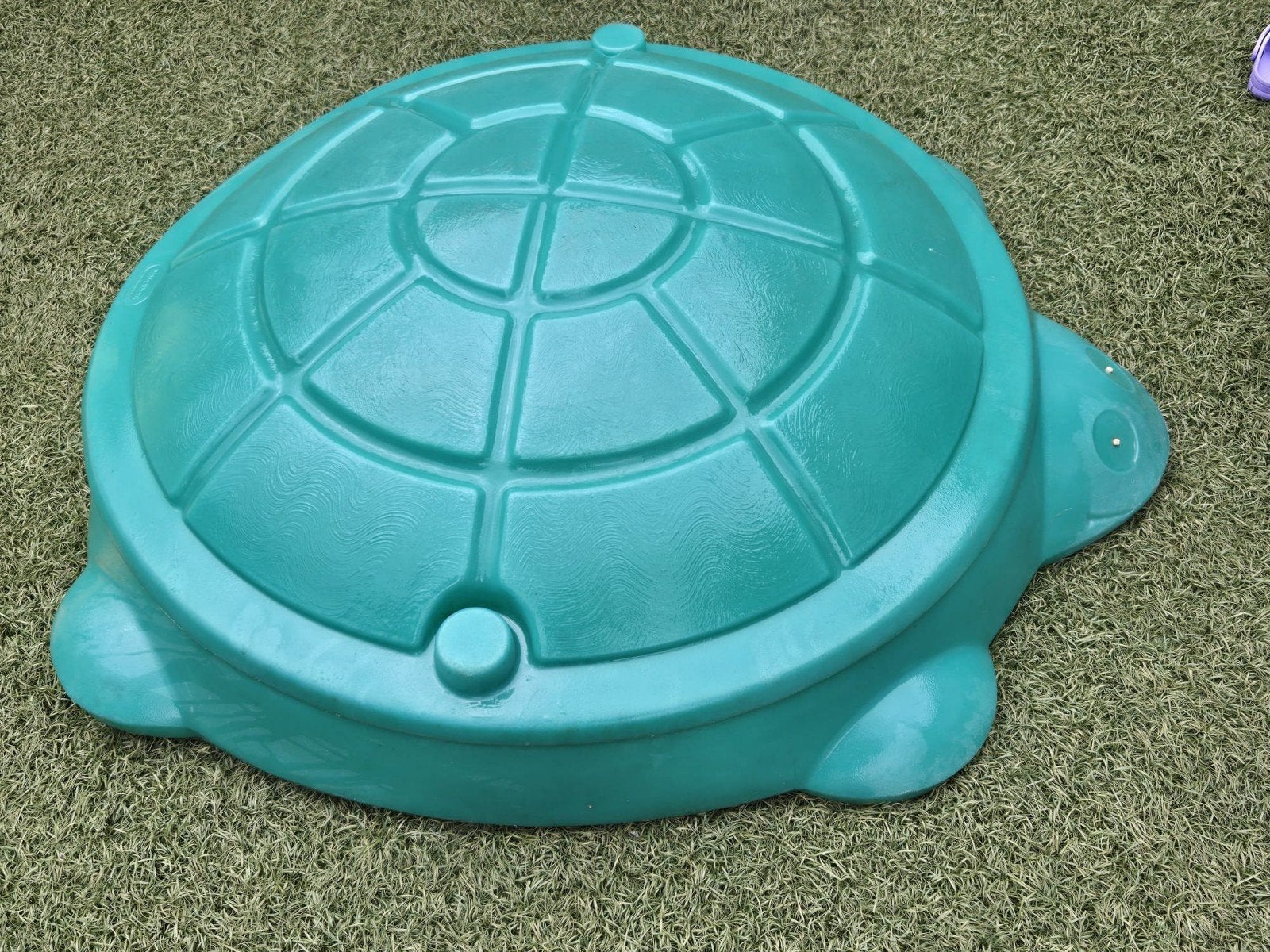 Schildpad zandbak met deksel - Groen, Ophalen of Verzenden, Zo goed als nieuw