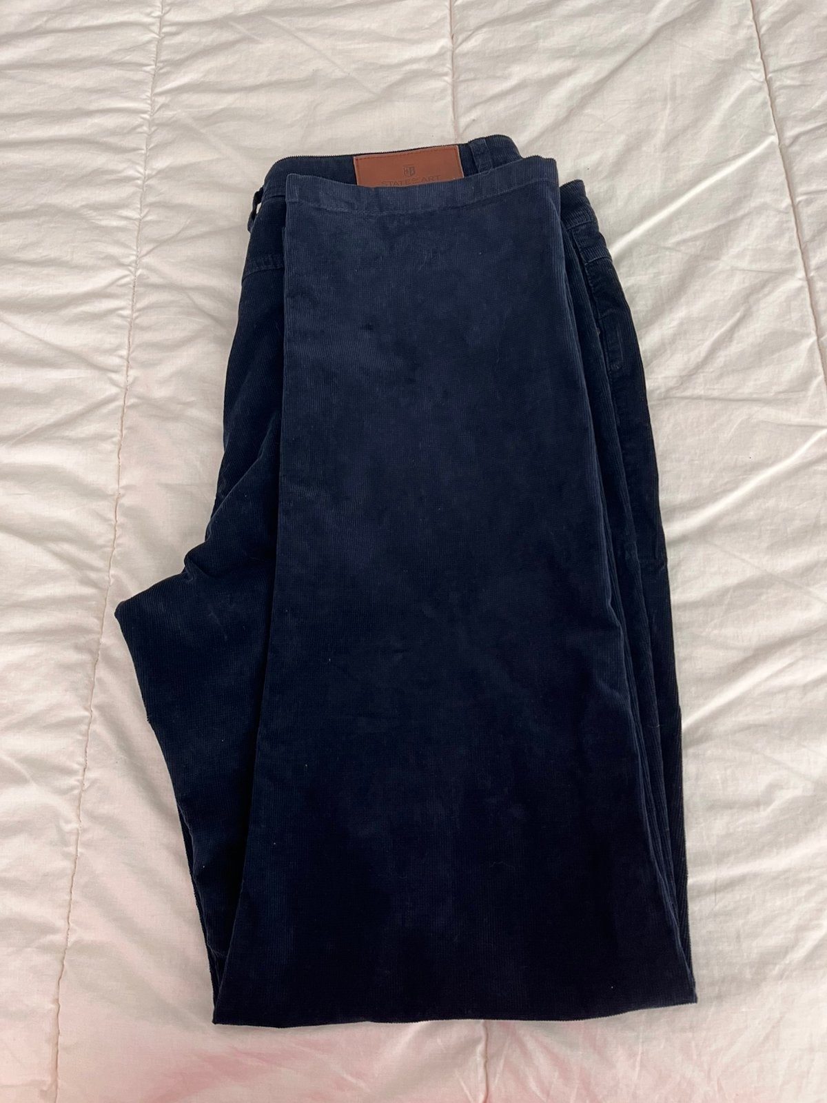 Mooie corduroy broek van State of Art mt 36/32, Ophalen of Verzenden, Zo goed als nieuw, Maat 56/58 (XL), Blauw