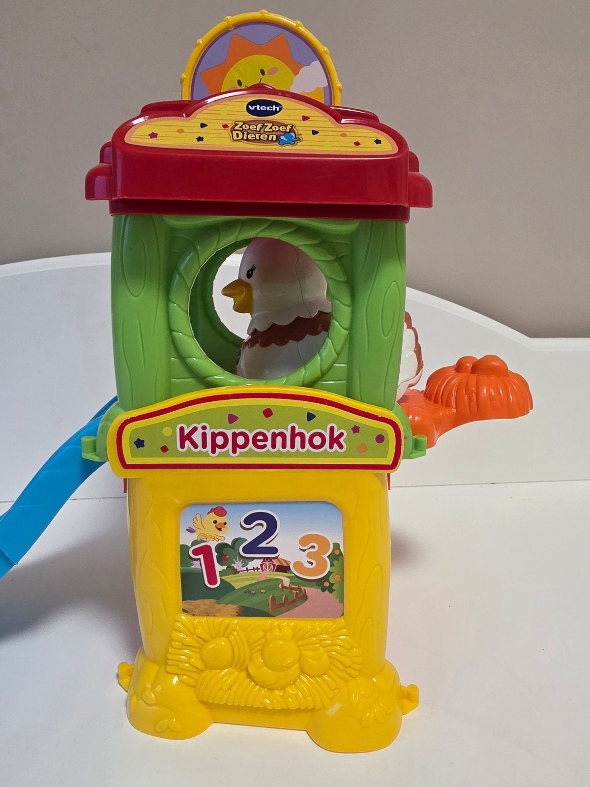VTech Zoef Zoef Dieren Kippenhok met kip, Ophalen of Verzenden, Gebruikt, Jongen of Meisje