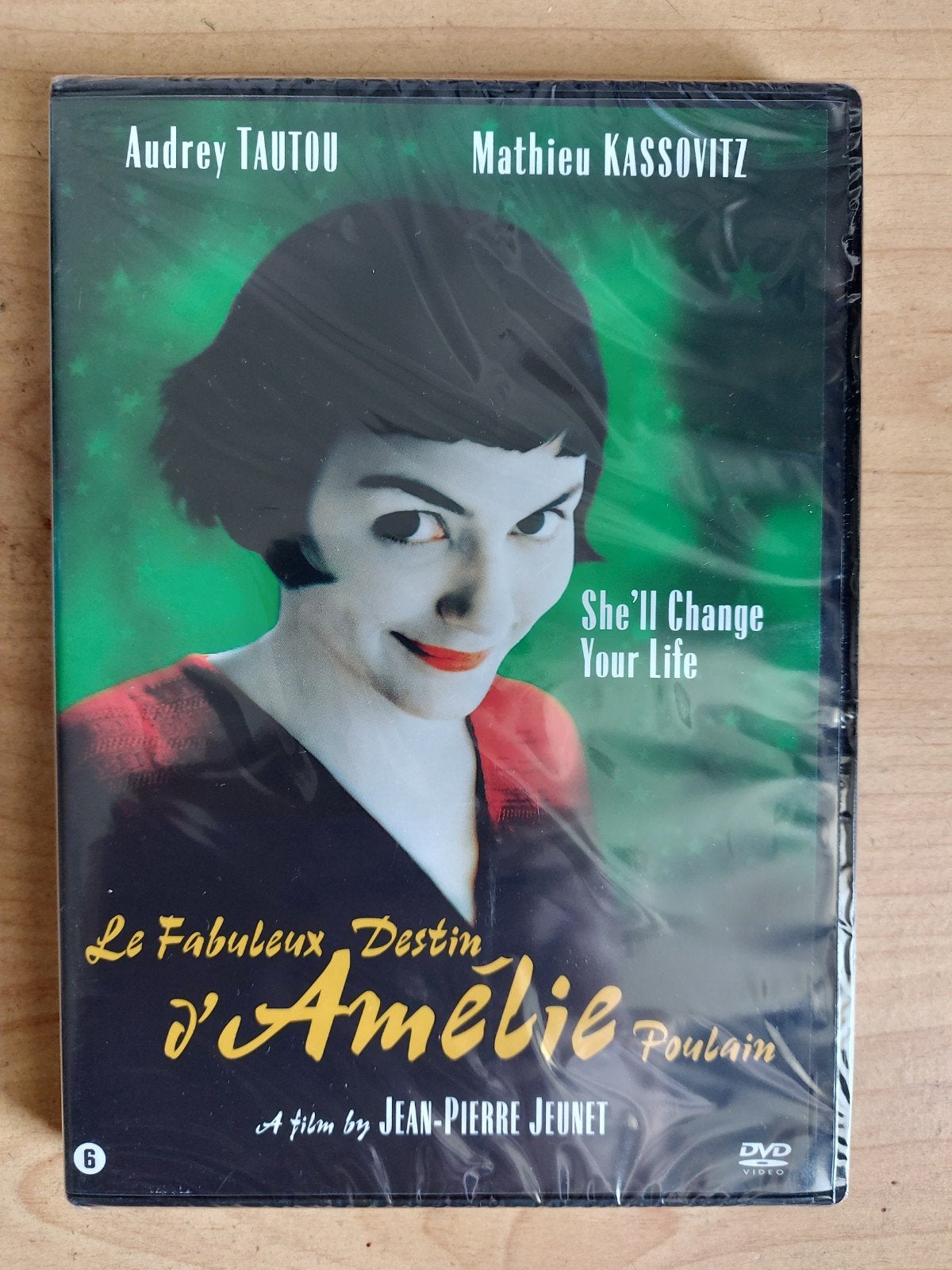 Amelie - Audrey Tautou - nieuw in plastic, Alle leeftijden, Ophalen of Verzenden, Nieuw in verpakking, Romantische komedie