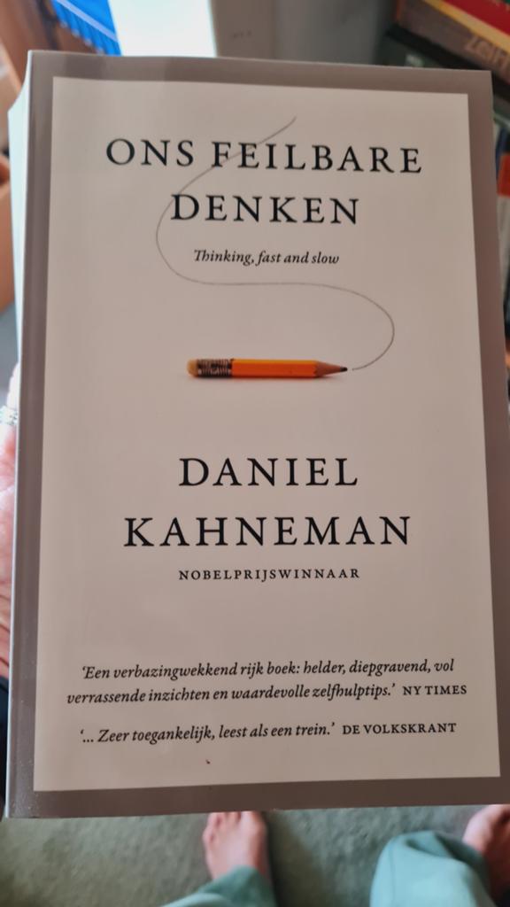 Ons Feilbare Denken - Daniel Kahneman (Nobelprijswinnaar), Boeken, Literatuur, Gelezen, Nederland, Ophalen of Verzenden