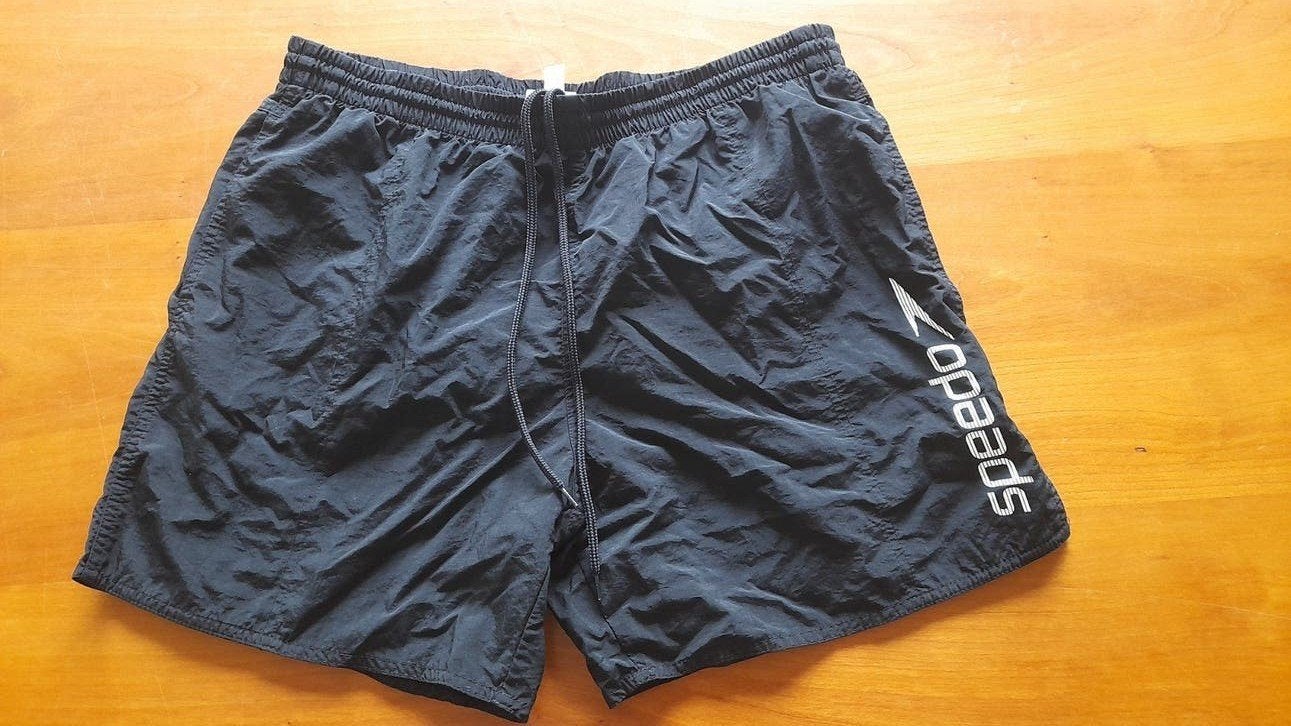 Zwarte Speedo Zwemshort - Maat XL, Kleding | Heren, Badmode en Zwemkleding, Zwart, Maat 56/58 (XL), Ophalen of Verzenden, Zwemshort