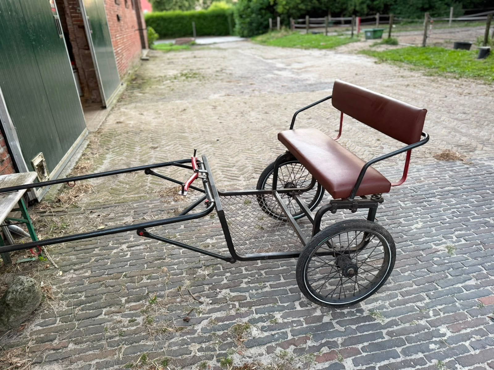 Nette sulky voor Shetlander,16 inch, Dieren en Toebehoren, Rijtuigen en Koetsen, Pony