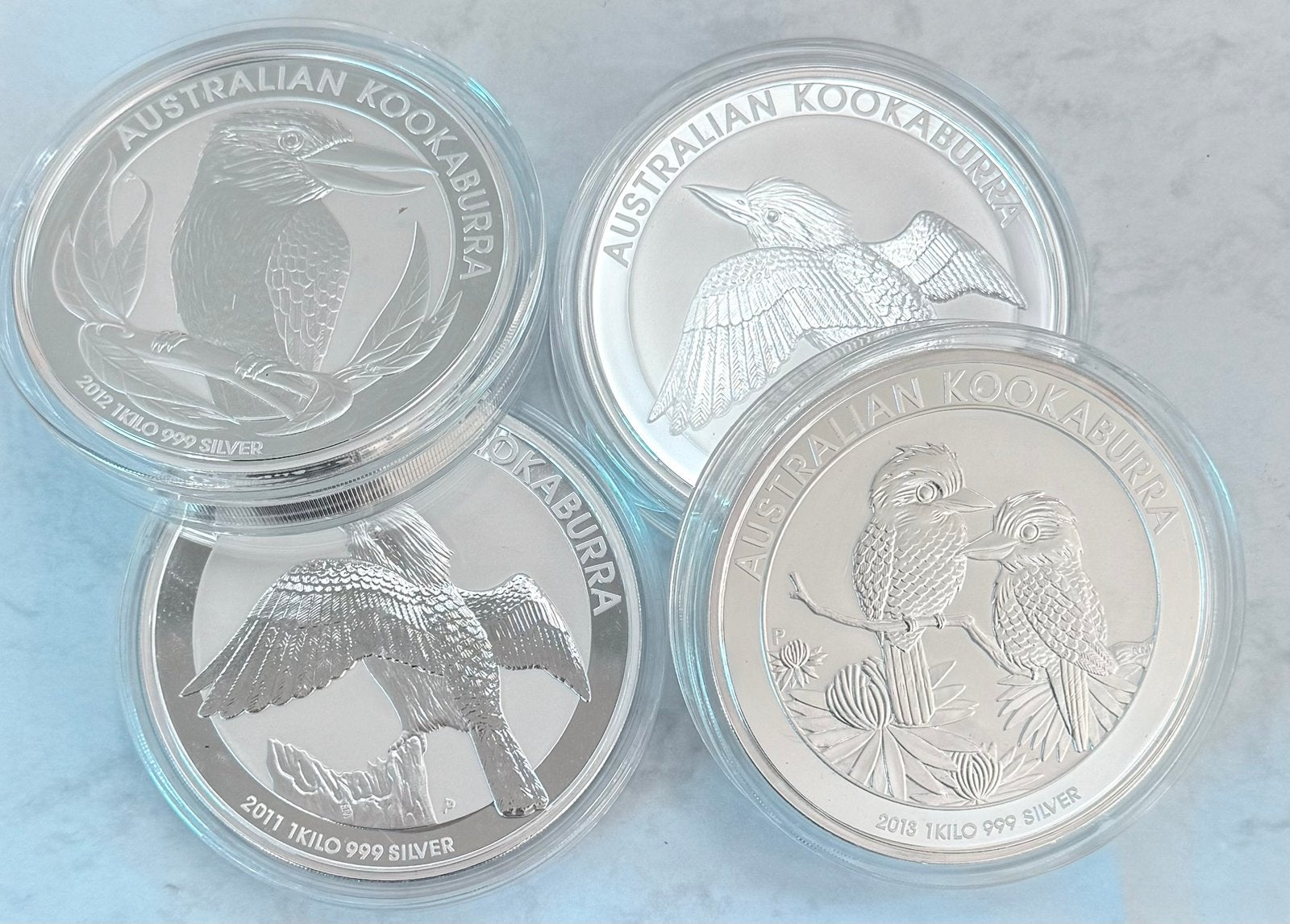 1 kilo zilver Kookaburra 2011 / 2012 999 zilver, Ophalen of Verzenden, Noord-Amerika, Zilver