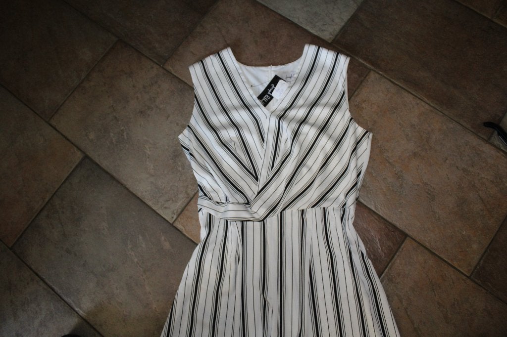 Joseph Ribkoff prachtige zwart/witte chique jumpsuit mt 40, Maat 38/40 (M), Overige kleuren, Verzenden, .