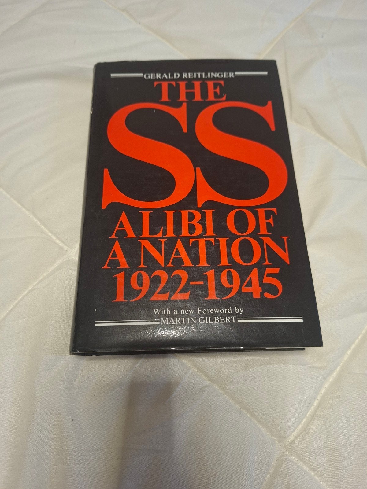 Het SS Alibi van een Natie 1922-1945 - Gerald Reitlinger, Tweede Wereldoorlog, Gerald Reitlinger, Ophalen of Verzenden, Zo goed als nieuw