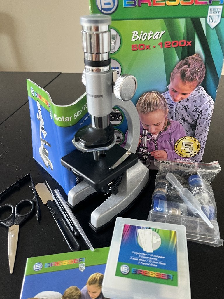 Microscoop 50x-1200x Bresser Biotar, Ophalen of Verzenden, Gebruikt