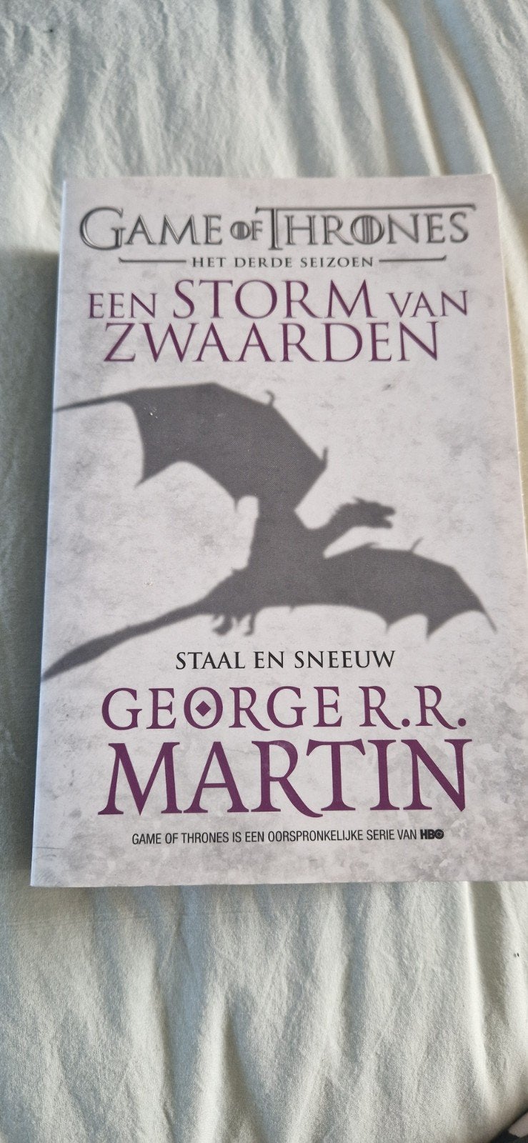 George R.R. Martin - Staal en sneeuw, Boeken, Ophalen of Verzenden, Zo goed als nieuw, George R.R. Martin
