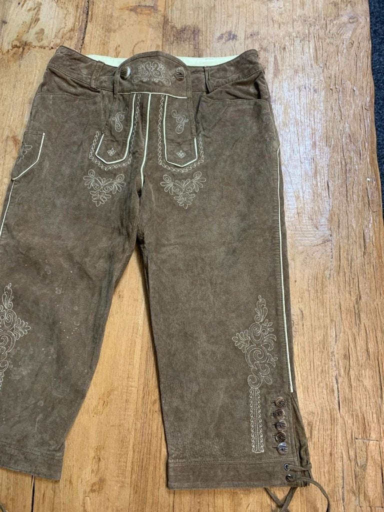 Originele Lederhosen maat 36, Kleding | Heren, Landhaus, Bruin, Djt@dejuistetoon.eu, Ophalen of Verzenden
