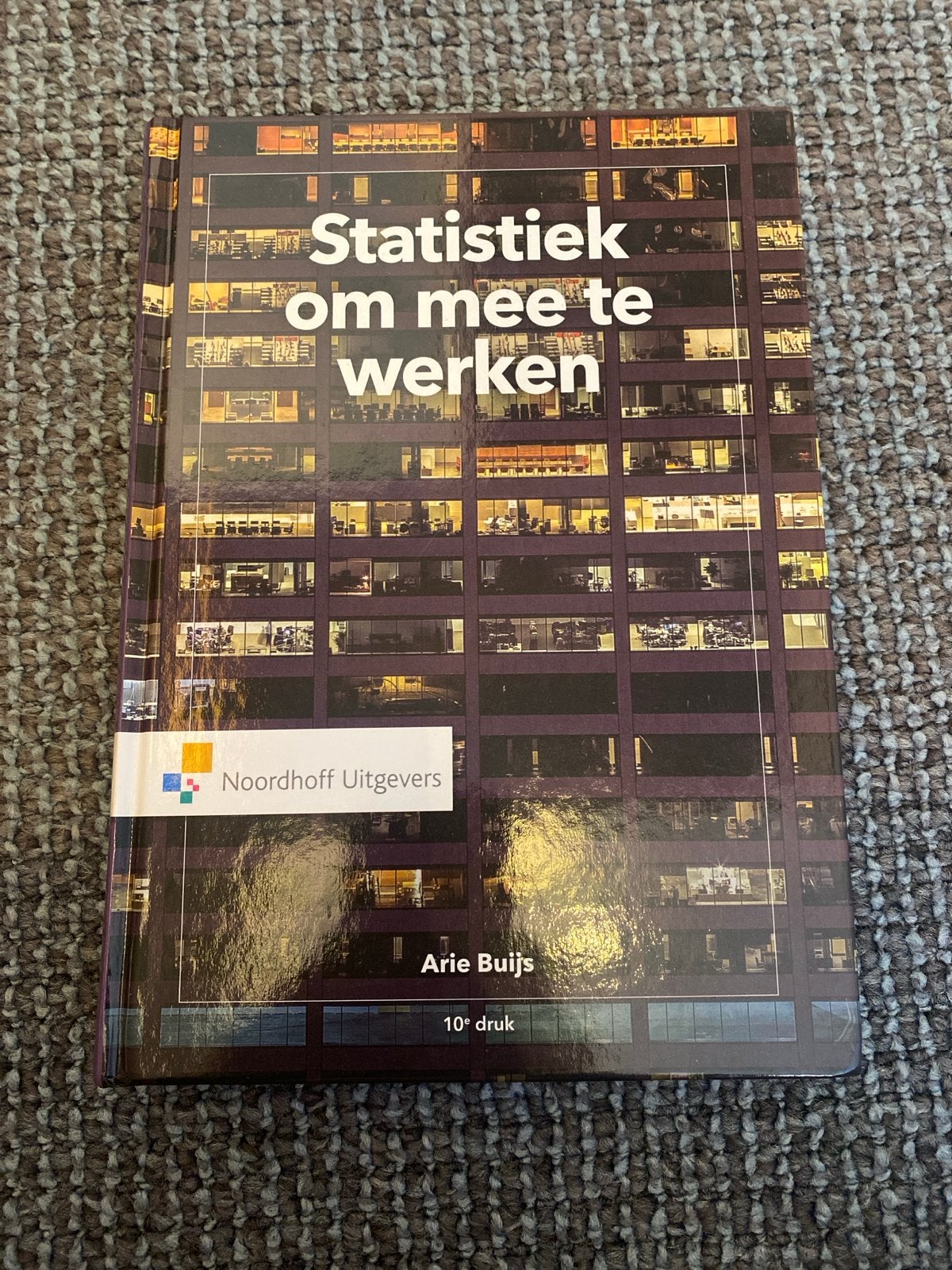 Arie Buys - Statistiek om mee te werken, Verzenden, Arie Buys, Zo goed als nieuw, Natuurwetenschap