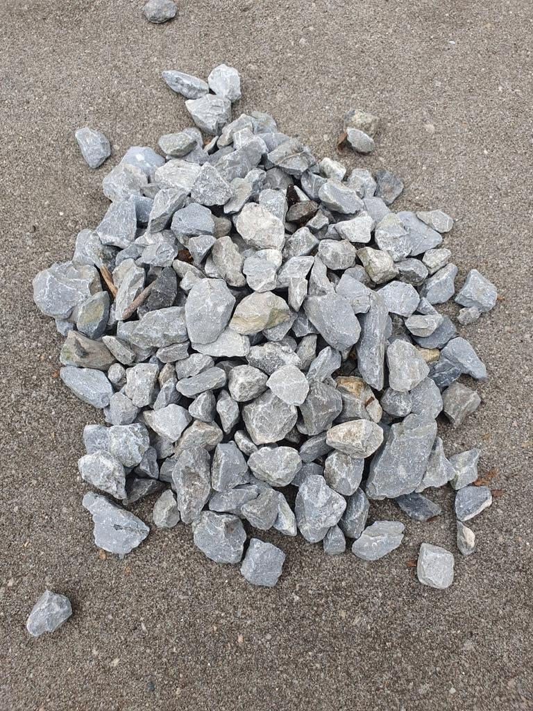 Grind gratis blauw grijs, Tuin en Terras, Grind, Keien en Split, Ophalen of Verzenden, Gebruikt