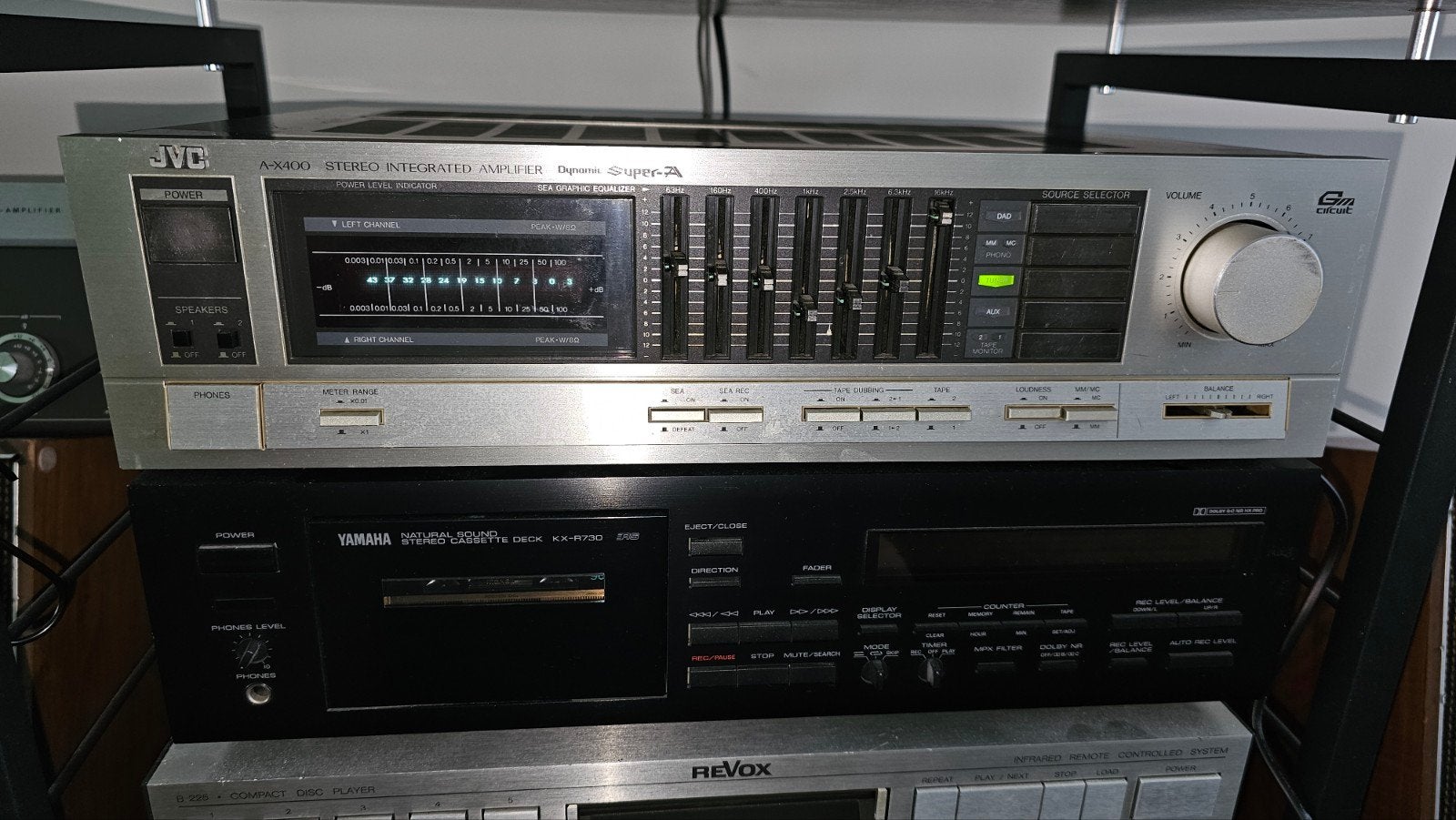 JVC A-X400, Ophalen, JVC