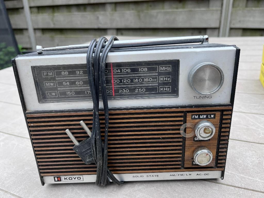 Koyo Solid State AM-FM-LW radio, Ophalen, Gebruikt, Radio