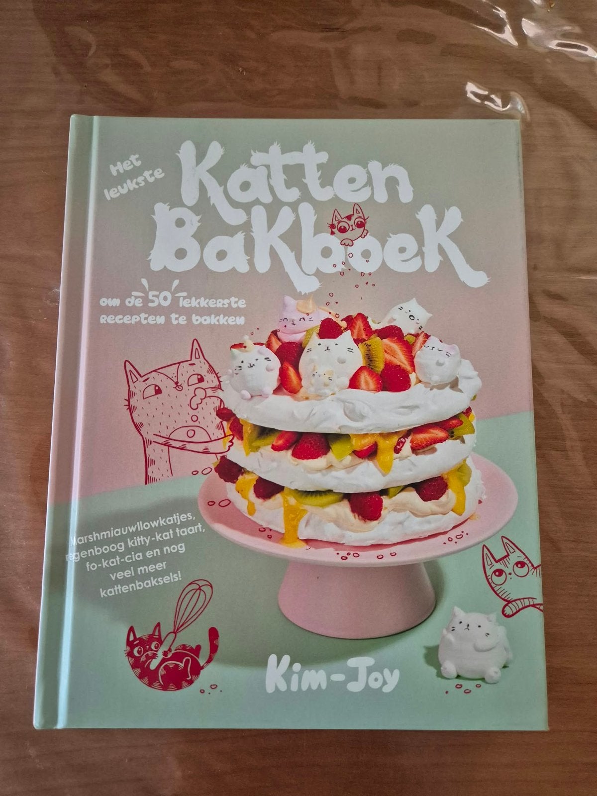 Het leukste katten bakboek - Kim-Joy, Ophalen of Verzenden, Zo goed als nieuw, Azië en Oosters, Taart, Gebak en Desserts