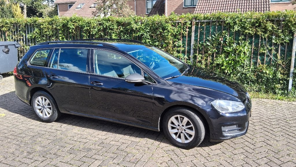 Volkswagen Golf 1.2 TSI 77KW/105PK Variant 2014 - Zwart, Auto's, Voorwielaandrijving, Stof, 4 cilinders, Origineel Nederlands