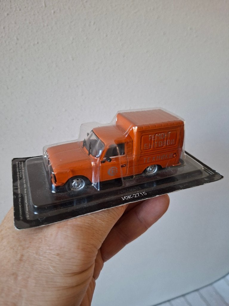 IZH-2715 Technische Dienst USSR 1:43 DeAgostini Modelauto, Ophalen of Verzenden, Nieuw, Auto, Overige merken