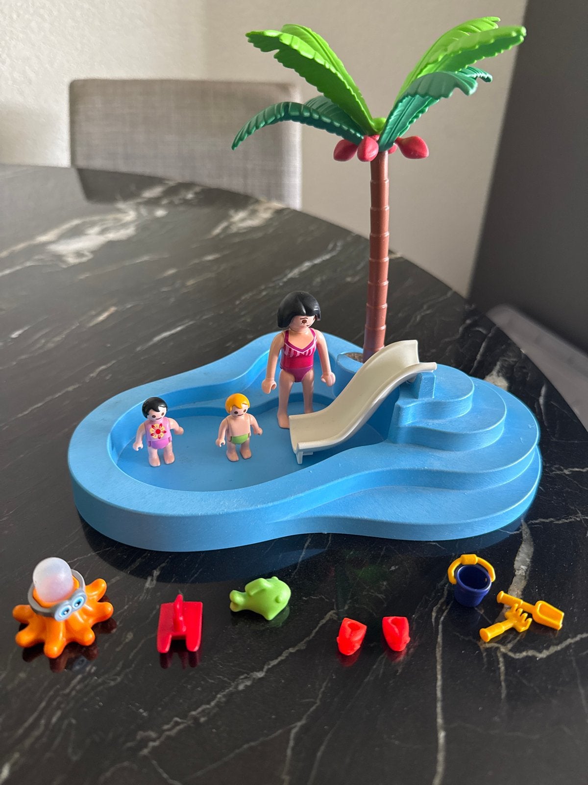 Playmobil Zwembad met Figuren en Accessoires, Ophalen, Complete set, Overige typen, Summer fun