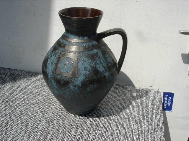 Vintage Vaas en schaal Carstens Tonnieshof West Germany 70s, Ophalen of Verzenden