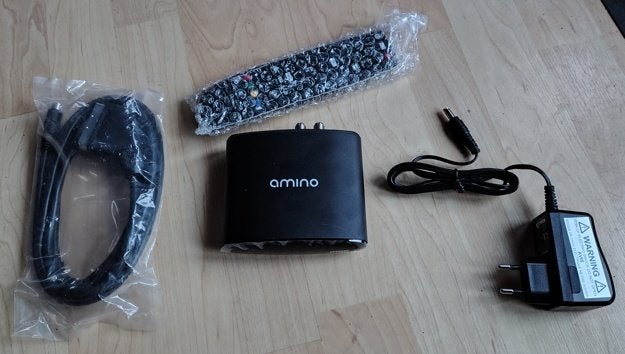 Amino A140 decoder, Ophalen of Verzenden, Zo goed als nieuw, Decoder
