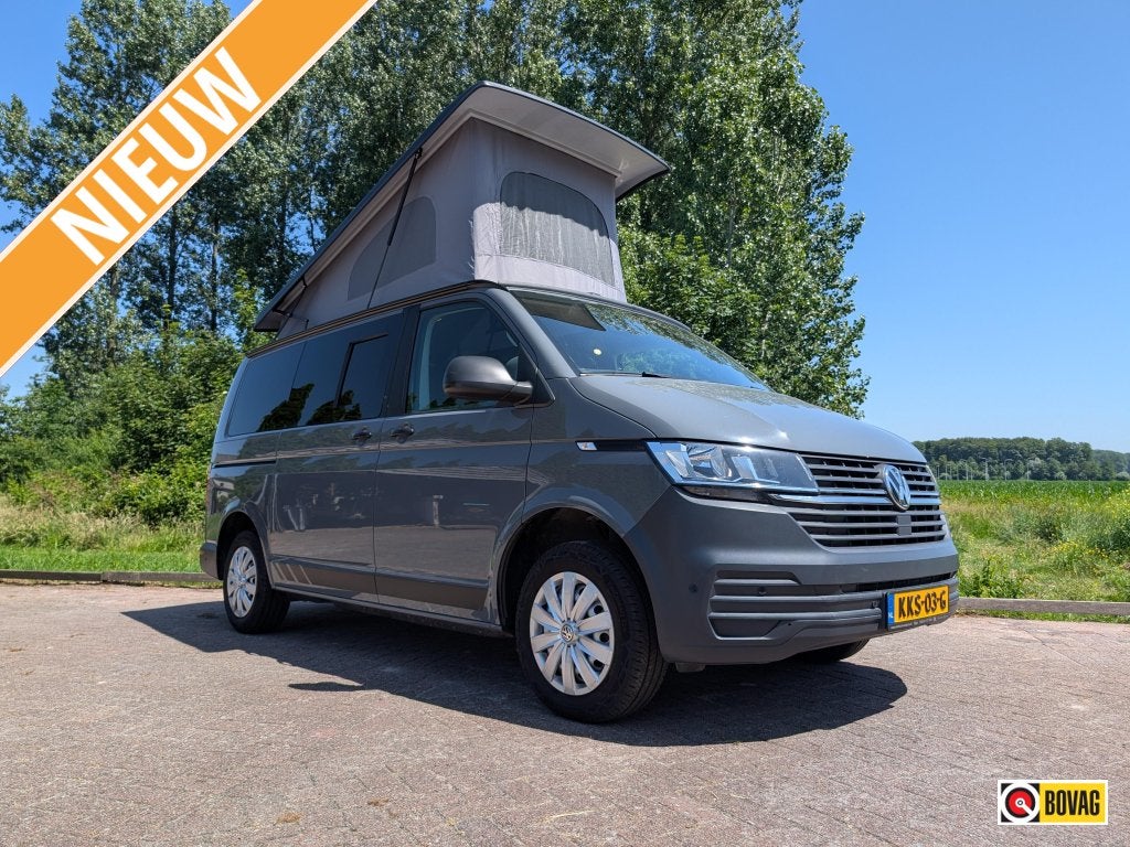 Volkswagen T6 DSG california 150PK DSG Aut, Automaat, Buscamper of Camperbus, Volkswagen, Tot en met 2