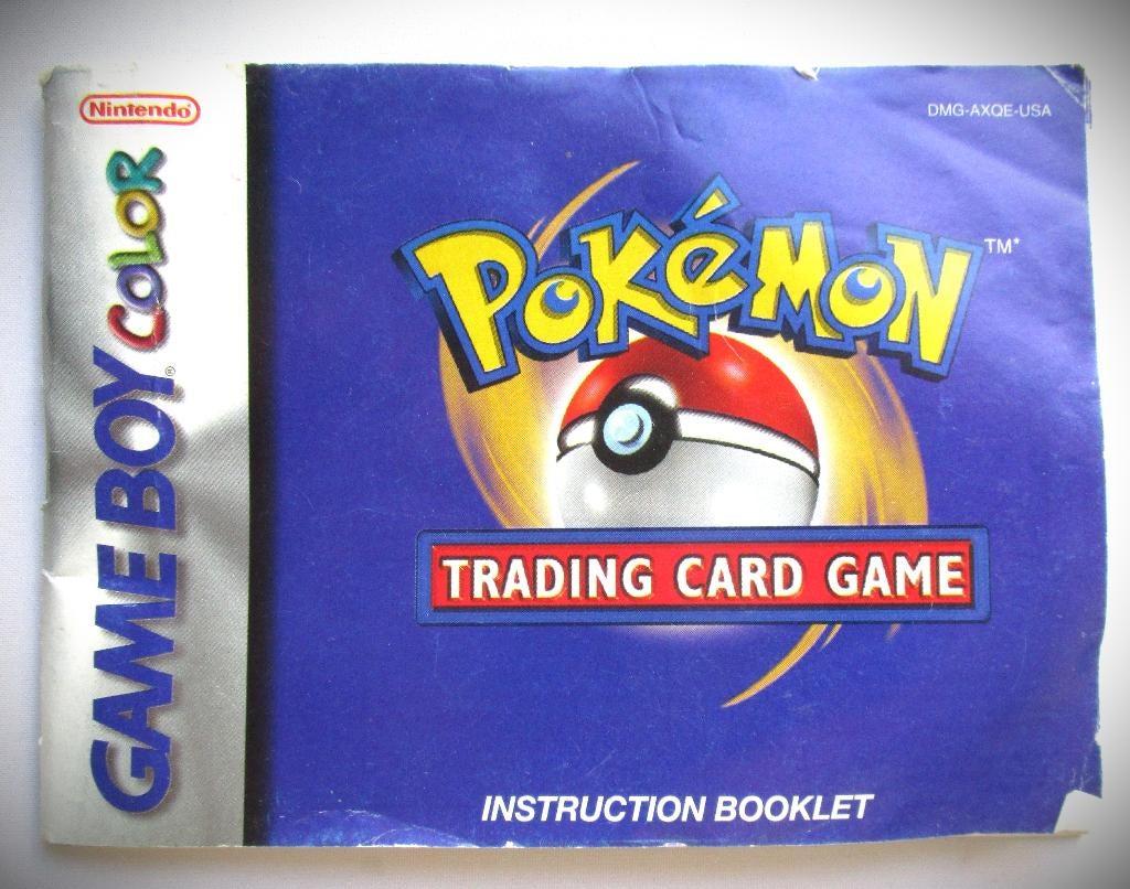 Pokemon Trading Card Game~Pokémon~Boekje~Game Boy Color, Avontuur en Actie, Gebruikt, 1 speler, Ophalen of Verzenden