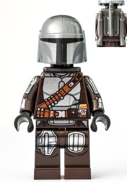 Lego Star Wars The Mandalorian Din Djarin "Mando" Silver Bes, Kinderen en Baby's, Speelgoed | Duplo en Lego, Nieuw, Lego, Complete set