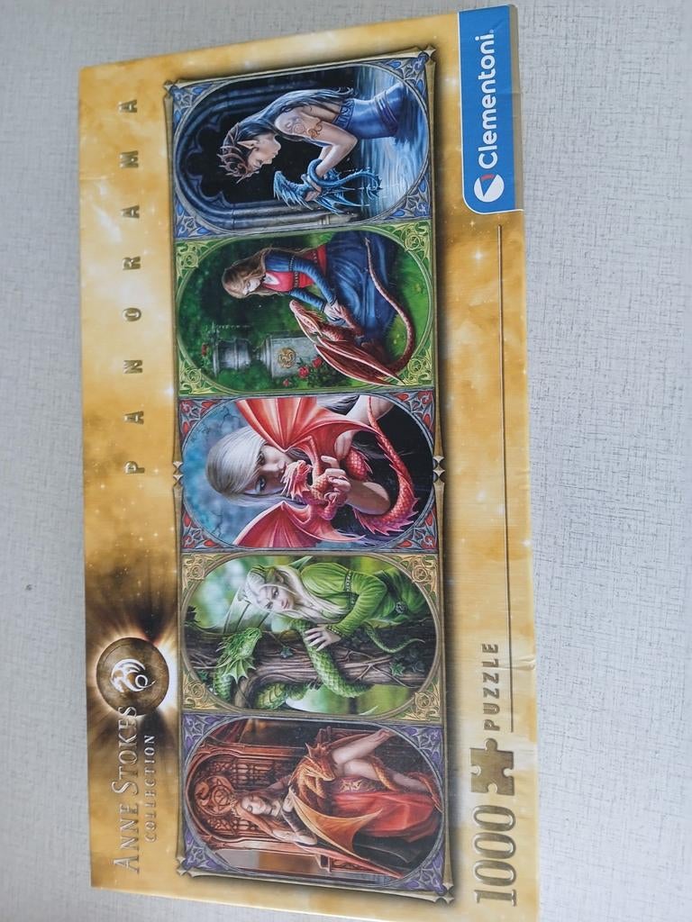 Clementoni Anne Stokes  Panorama Puzzel 1000 stukj, Ophalen of Verzenden, 500 t/m 1500 stukjes, Zo goed als nieuw, Legpuzzel