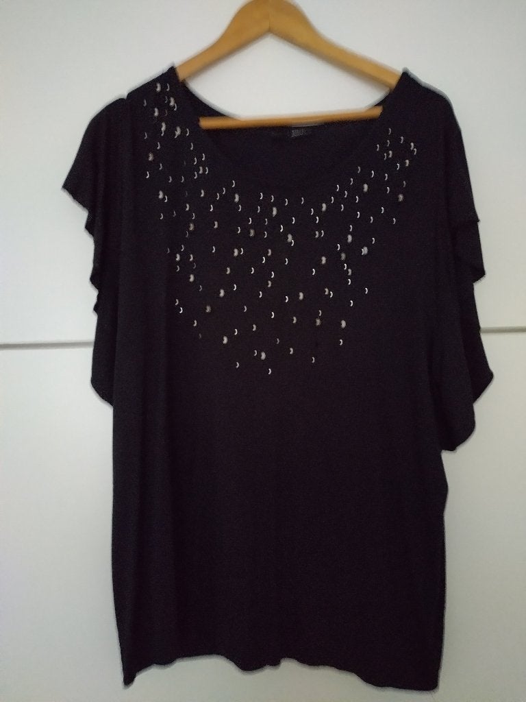 Bloes van Body flirt, Verzenden, Zwart, Maat 46/48 (XL) of groter, Zo goed als nieuw