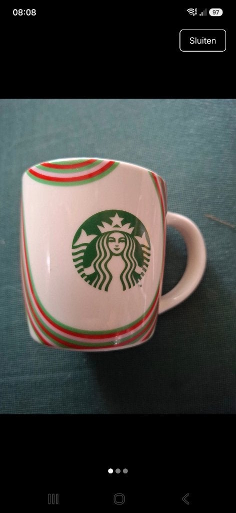 Starbucks mok 2024, Ophalen of Verzenden, Nieuw, Porselein, Kop en/of schotel