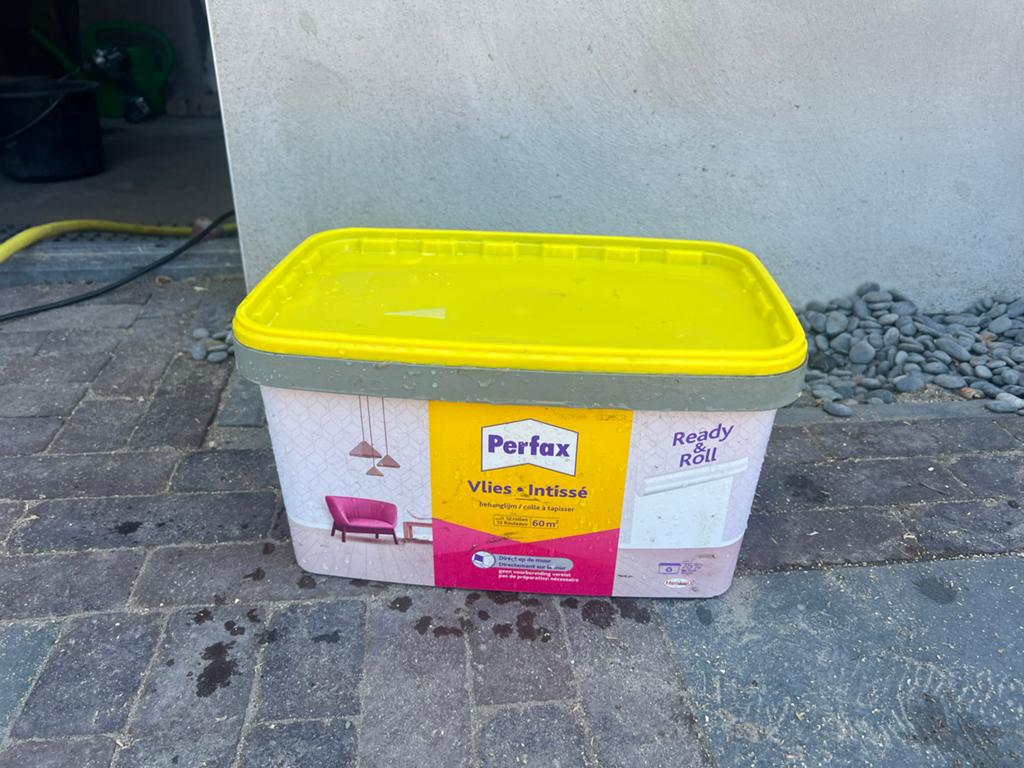 Perfax kant en klaar behanglijm, Ophalen, 25 tot 50 m²