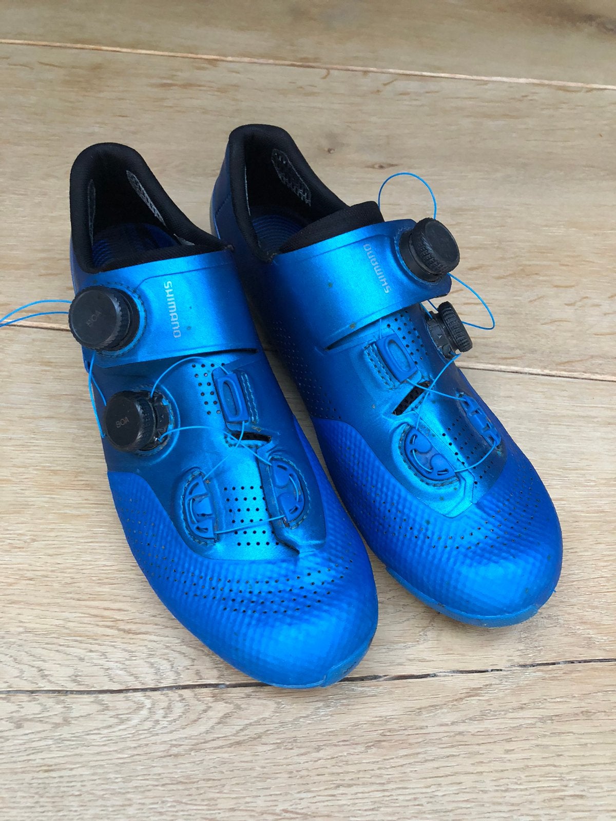 Shimano S-Phyre RC902 Blauw - maat 46, Sport en Fitness, Wielrennen, Ophalen of Verzenden, Zo goed als nieuw, Overige typen