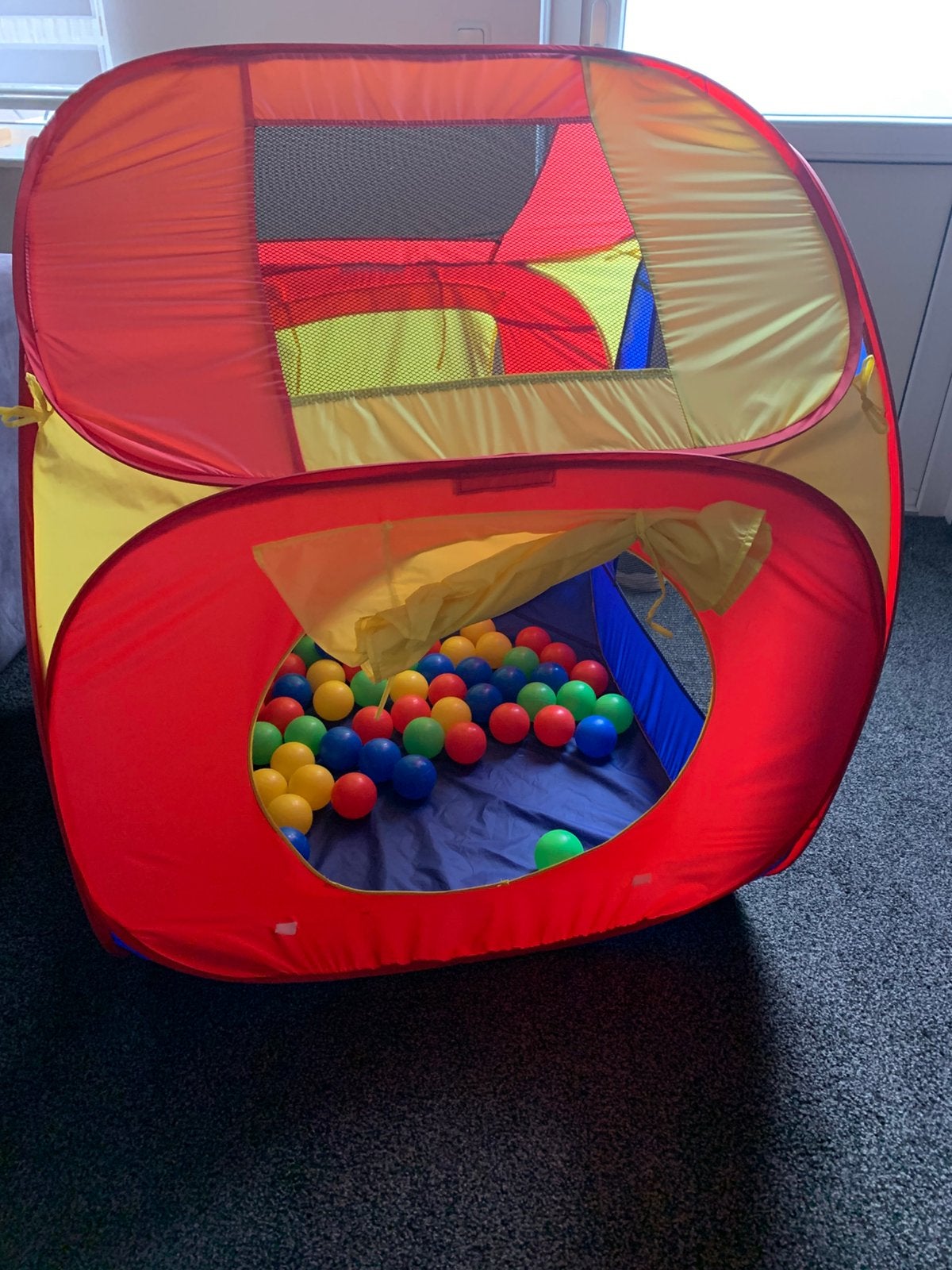 Speel tent met ballen, Ophalen, Gebruikt